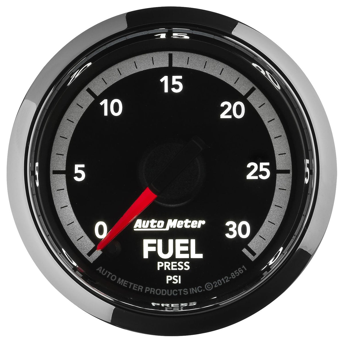 AutoMeter 8561 Factory Match 52mm Full Sweep Electric 0-30 PSI Fuel Pressure Gauge for Gen 4 Dodge