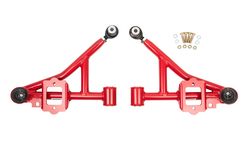 UMI Performance 2305-R Front Lower A-Arms Street Red for 1993-2002 GM F-Body