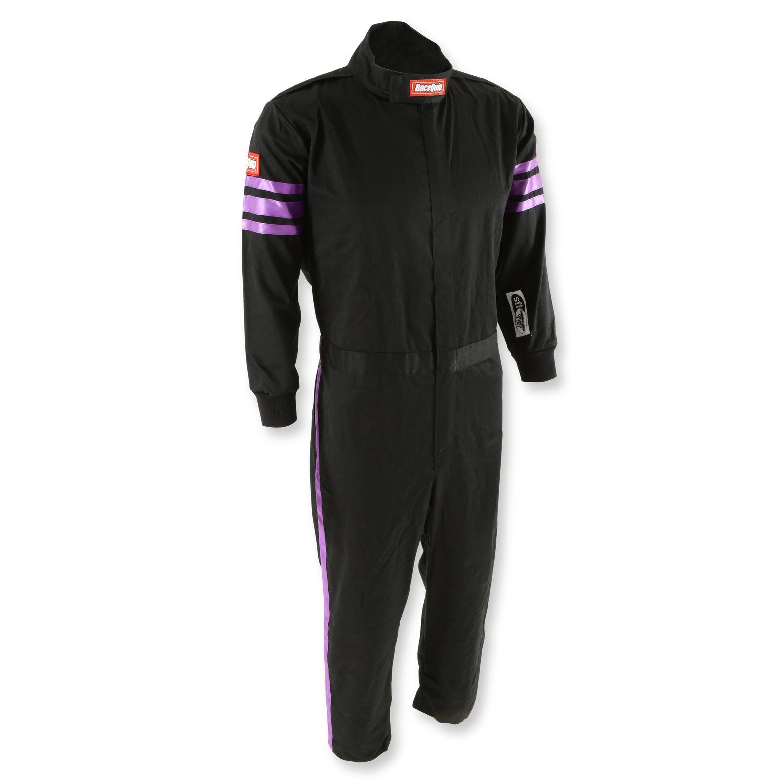 RaceQuip 1950591 Purple Trim SFI-1 Junior Suit - Kids XS