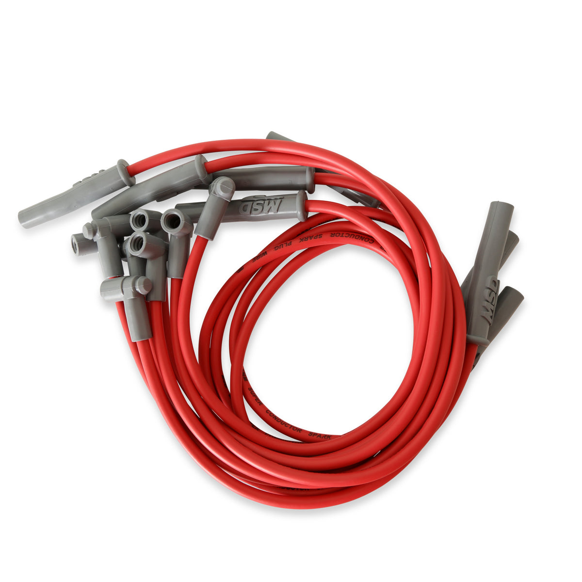 MSD 31369 Super Conductor Spark Plug Wire Set for Chevy 454, '74-'76 HEI
