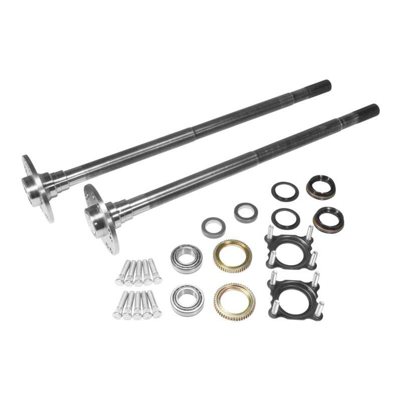 Yukon Gear & Axle YA WAK-004 Chromoly Rear Axle Kit Dana for 44 Jeep Rubicon JL Narrow Track 30 Spline with e-Locker