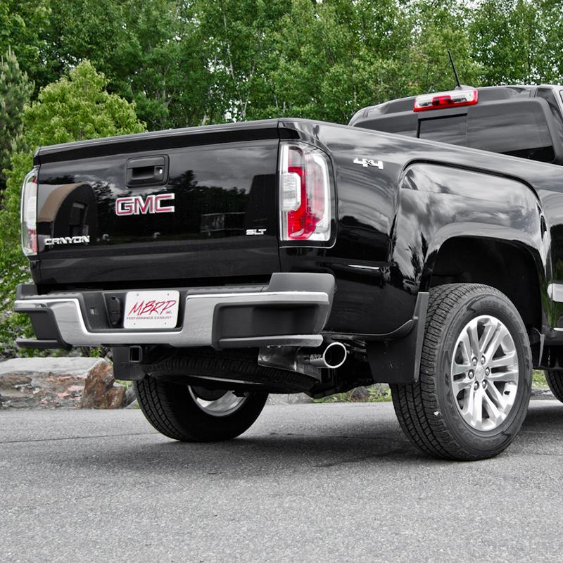 MBRP 17+ Chevy Colorado 2.5L/3.6L 3in Cat Back with 4in Tip - AL