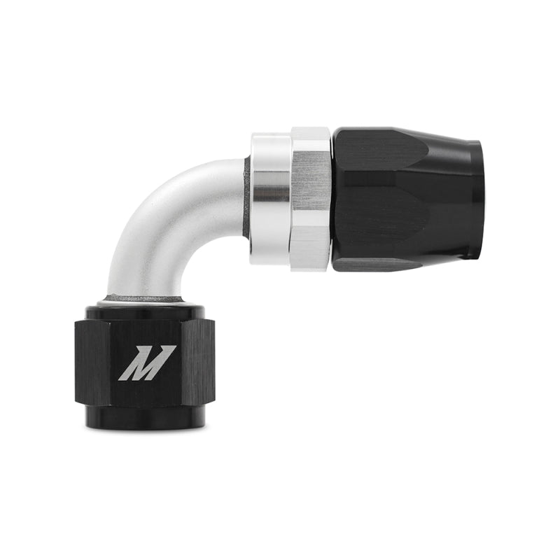 Mishimoto Aluminum -6AN 90 Degree Fitting - Black - #MMFT-SW-06-90