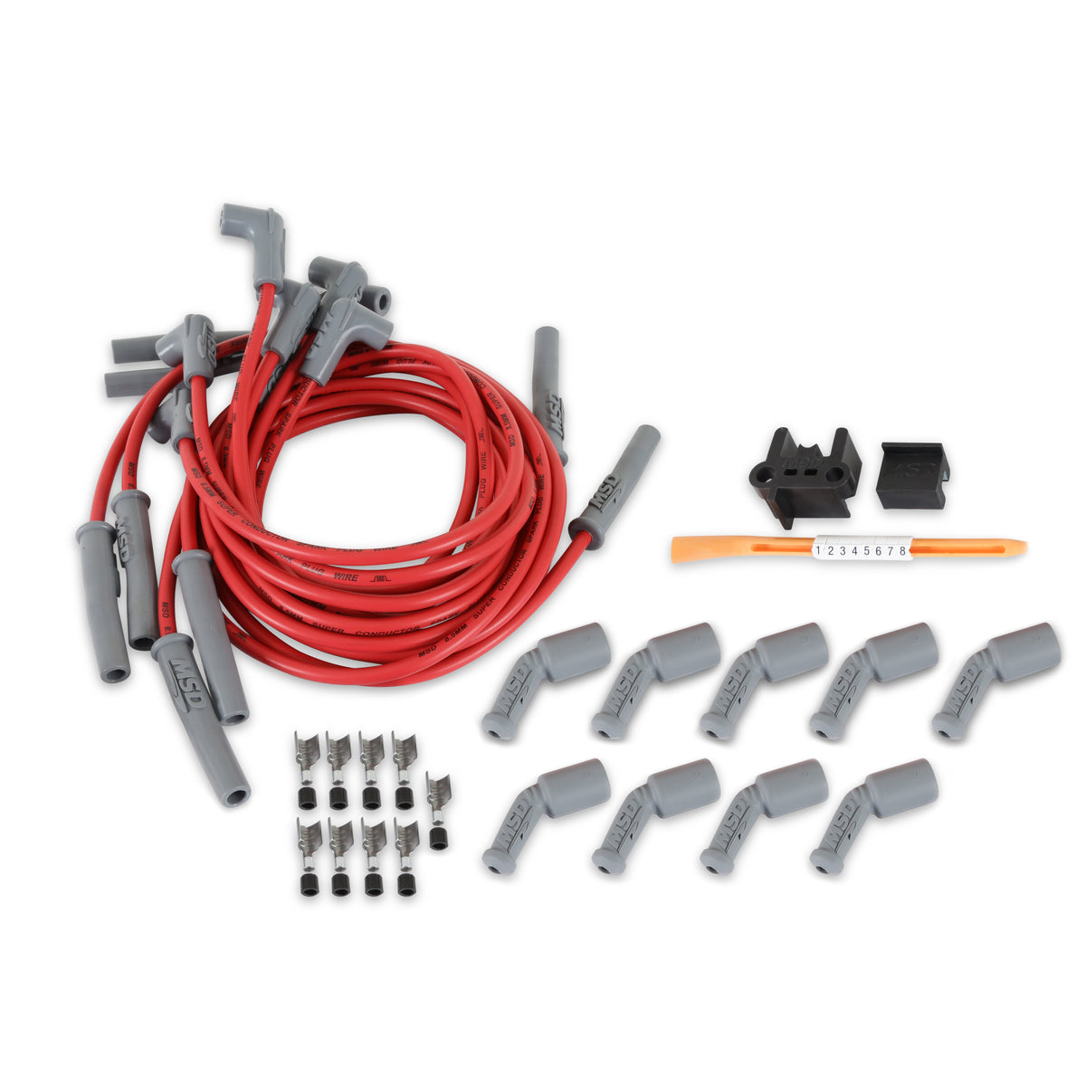 MSD 32079 Red Super Conductor Gen III LS-1/3/6 V8, Universal