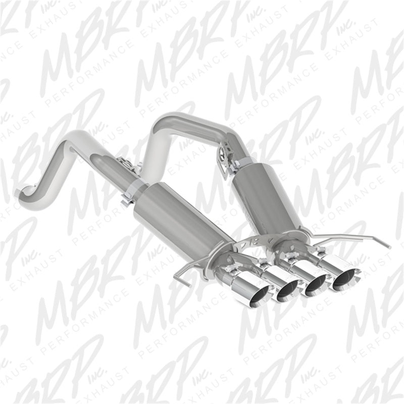 MBRP S7030304 Cat-Back Exhaust System - 2014-2019 Chevrolet Corvette | T304 Stainless