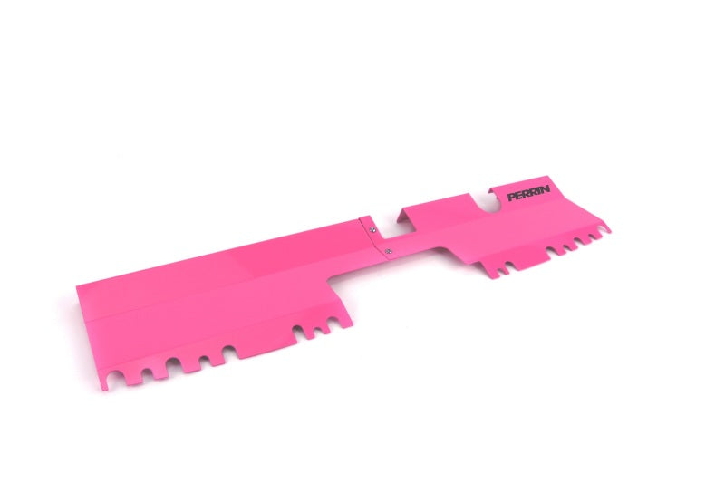 PERRIN 15-21 Subaru WRX/STI Radiator Shroud (With/Without OEM Intake Scoop) - Hyper Pink