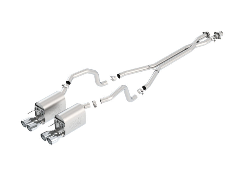 Borla 140414 Cat-Back Exhaust System ATAK for 2009-2011 Chevrolet Corvette (6.2L V8)