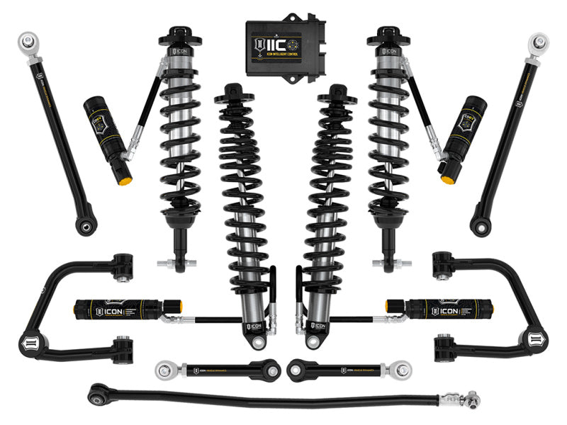 ICON 21-UP BRONCO NON-SASQUATCH 3-4" LIFT STAGE 8 SUSPENSION SYSTEM BILLET