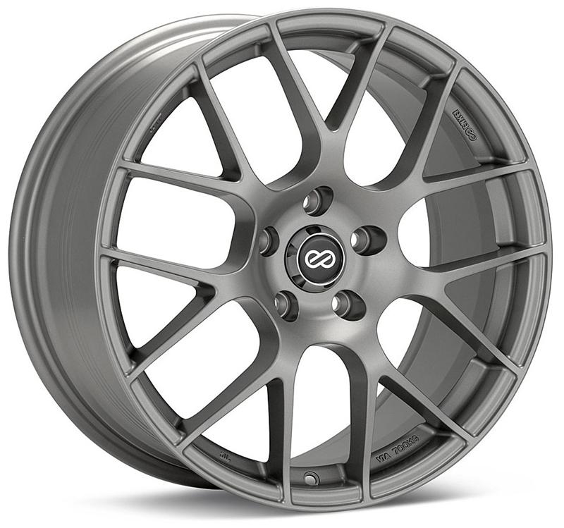 Enkei Raijin 18x9.5 35mm Offset 5x120 Bolt Pattern 72.6 Bore Diameter Hyper Silver Wheel