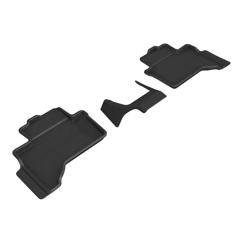 3D MAXpider Kagu Rear Floor Mats for 2024 Lexus GX550 / Toyota Land Cruiser