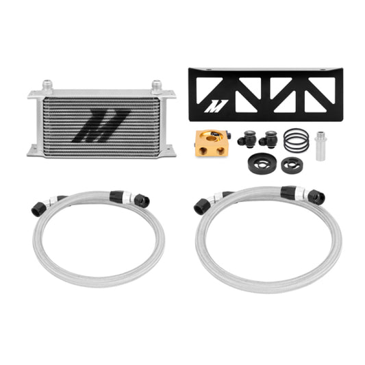 Mishimoto 13+ Subaru BRZ/Scion FR-S Thermostatic Oil Cooler Kit - Silver - #MMOC-BRZ-13T