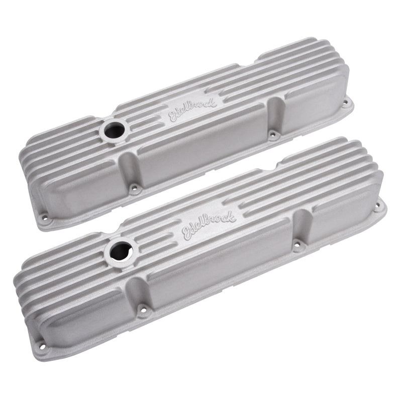 Edelbrock 41929 Valve Cover Classic Series Chrysler 383/440 CI V8 Satin