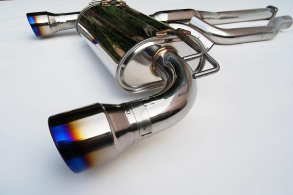 Invidia HS09MEXG3T 08-Up Mitsubishi EVO X Q300 Titanium tip Cat-back Exhaust
