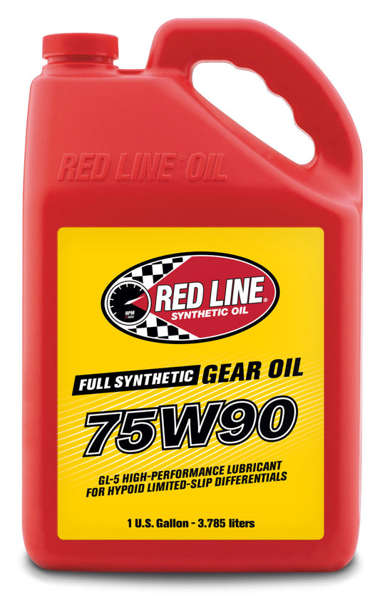 Red Line 57905 75W90 GL-5 Gear Oil - Gallon (4 Pack)
