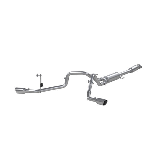 MBRP F-150/3in Cat Back 2.5in Dual Split Exit T409 Exhaust