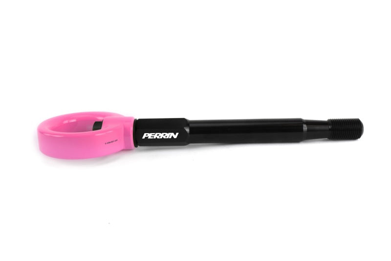 PERRIN 22-26 Subaru WRX / 18-23 Crosstrek / 17-23 Impreza Forester Tow Hook Kit (Front) - Hyper Pink