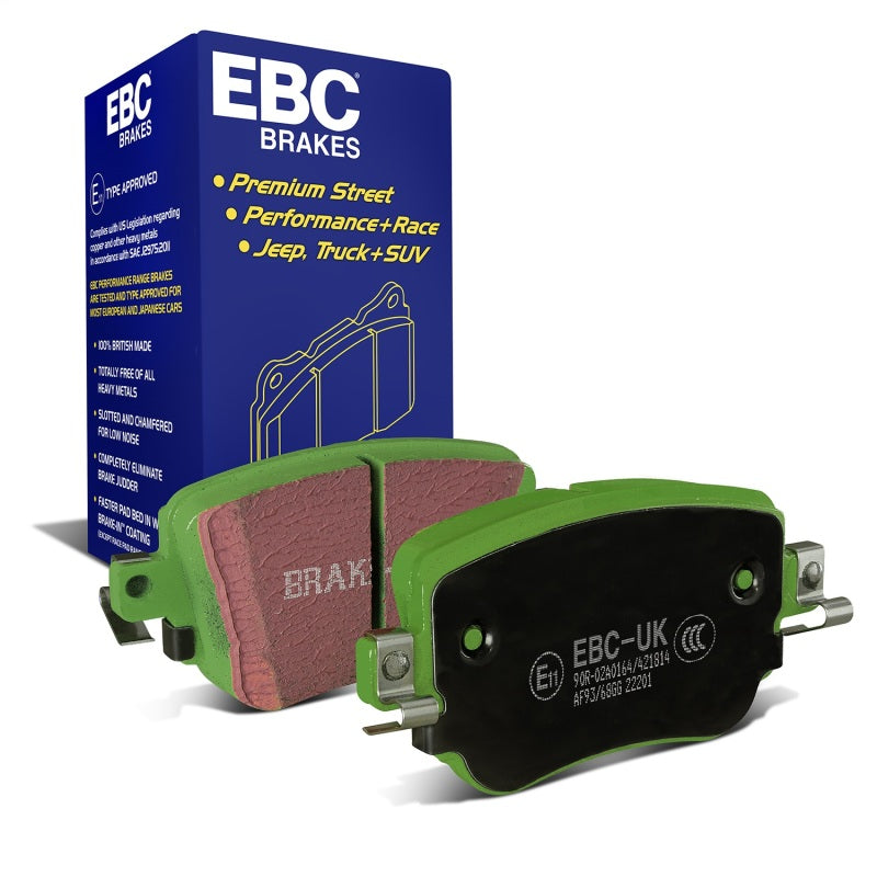 EBC 15-21 Volkswagen GTi 2.0 Turbo Greenstuff Rear Brake Pads DP22201