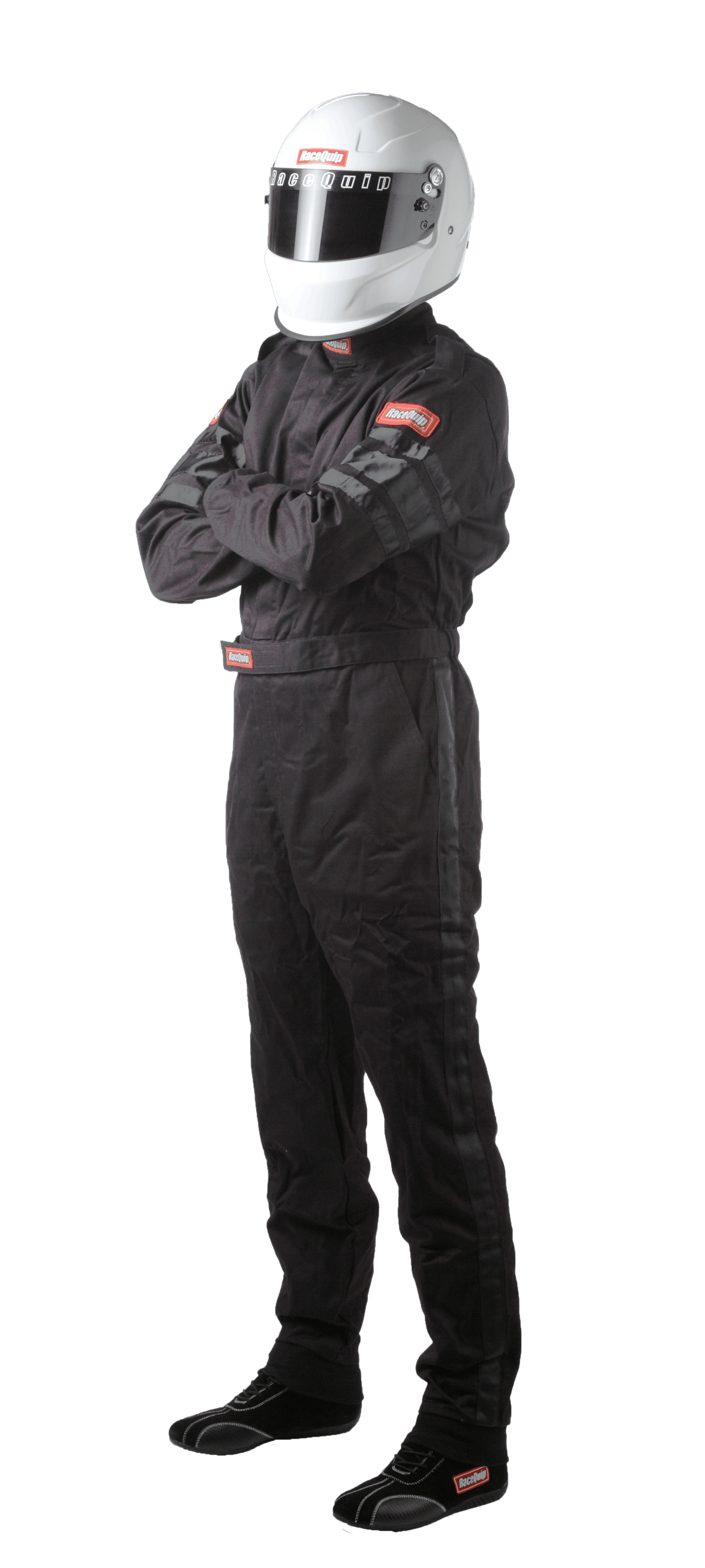 RaceQuip 110008 Black SFI-1 1-Layer Suit - 3XL