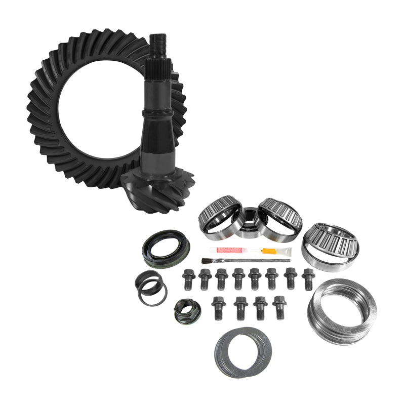 Yukon Gear & Axle YGK2250 9.5in for GM 4.11 Rear Ring & Pinion Install Kit Axle Bearings and Seals
