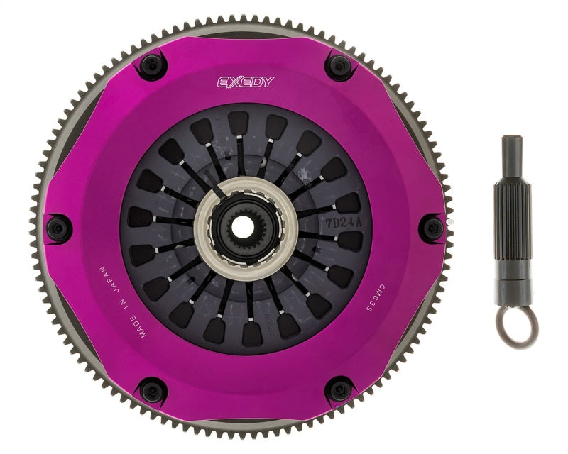 Exedy for 96-06 Mitsubishi Evo 4-9 4G63T 2.0L Twin-Organic Stage 5 Clutch Kit
