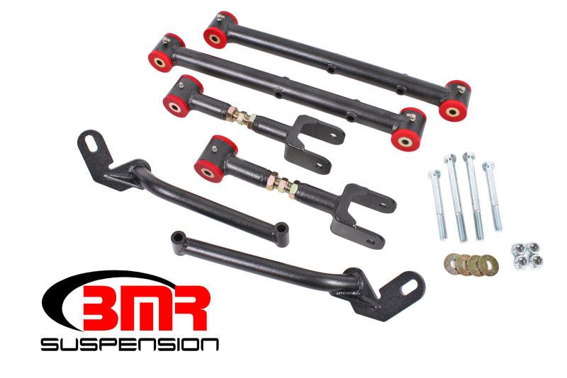BMR 1978-1987 G-Body Adj. Rear Suspension Kit - Black Hammertone