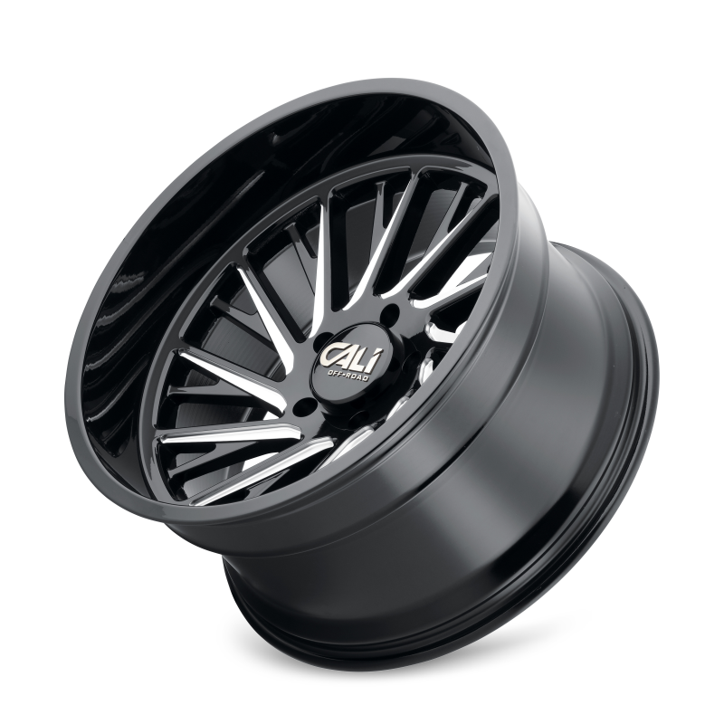 Cali Off-Road Purge 9114 20x12 8x170 -51mm Gloss Black Milled Wheel 9114-2270BM