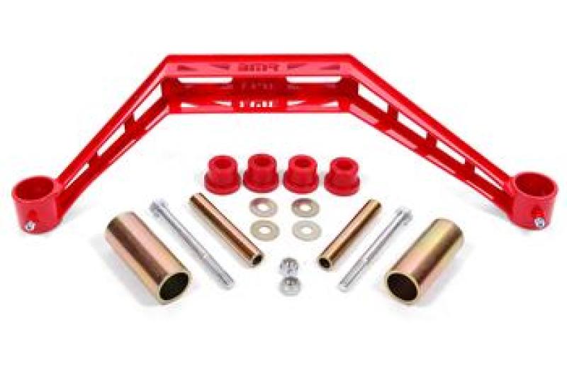 BMR 1979-1993 Ford Mustang Transmission Crossmember TH400 / T-56 - Red