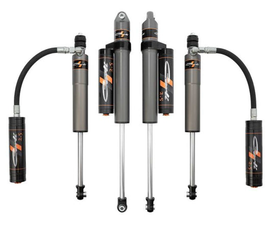 Carli Suspension AS-FLVLSPKG-CS25RR-B 2.5 in Remote Reservoir Level Height Shocks Only for 2005-2026 Ford F-250 / F-350 Super Duty 4x4