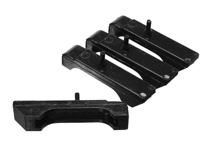 Energy Suspension for GM SBC Black Radiator Isolator Pad Set - 3 Row 3.6117G