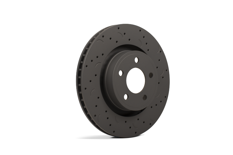 Hawk Performance HTC5303 Cross-Drilled and Slotted Talon Rotors