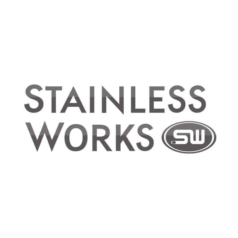 Stainless Works for 2.25in ID CENTER INLET/ 2.25in OD CENTER OUTLET 5inX9in