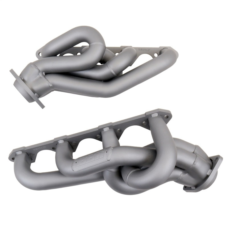 BBK Performance 1512 Shorty Tuned Length Headers 1-5/8 Titanium Ceramic for 1986-1993 Ford Mustang (5.0L) Excluding GT40P Heads