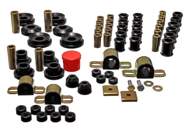Energy Suspension for 95-98 240SX Black Hyper-Flex Master Bushing Set 7.18107G