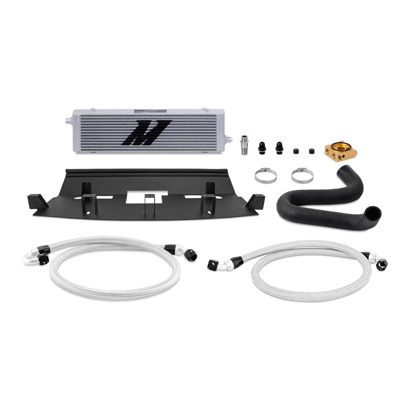 Mishimoto 2018+ Ford Mustang GT Thermostatic Oil Cooler Kit - Silver - #MMOC-MUS8-18T