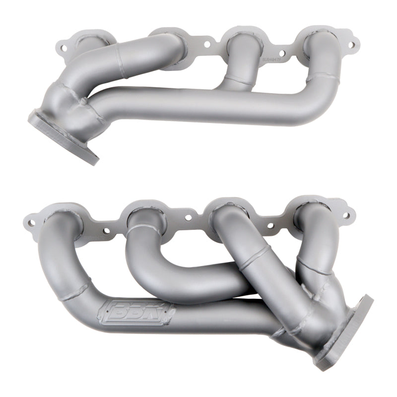 BBK Performance 4047 Shorty Headers 1-3/4 Titanium Ceramic for 2014-2018 Chevrolet Silverado 1500 / GMC Sierra 1500 (5.3L / 6.2L)