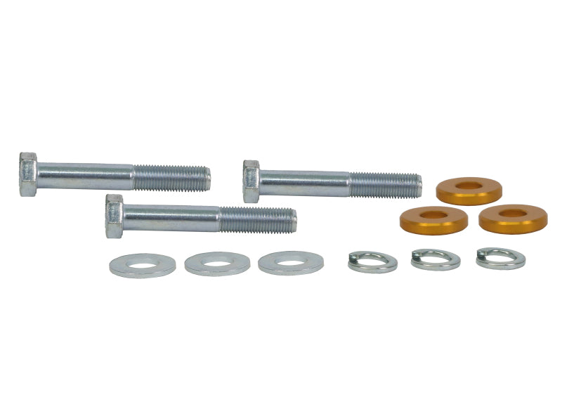 Whiteline KCA405 Front Bump-Steer Kit for 2004-2013 Mazda 3, 2004-2012 Volvo S40, 2006-2013 Volvo C70 and More