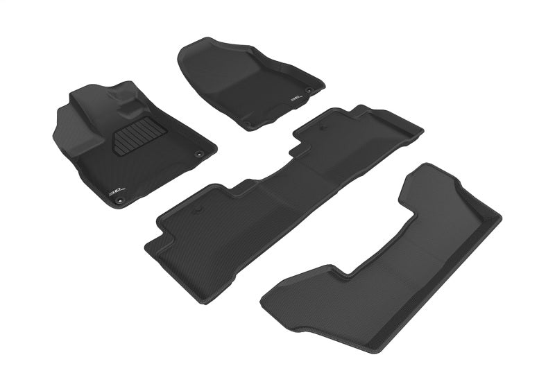 3D MAXpider Kagu Front & Rear Floor Mats for 2017-2020 Acura MDX