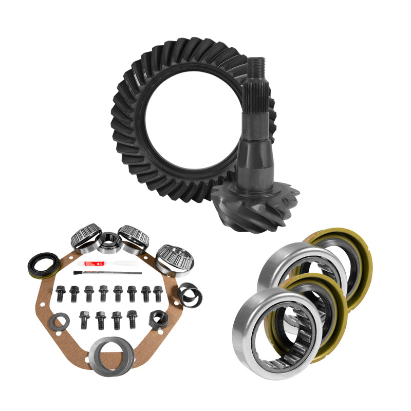 Yukon Gear & Axle YGK2078 9.25in CHY 3.91 Rear Ring & Pinion Install Kit 1.705in Axle Bearings and Seal
