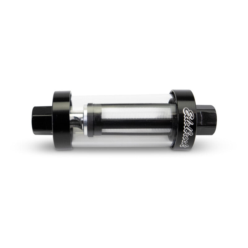 Edelbrock 8750 Clear View Fuel Filter - Universal