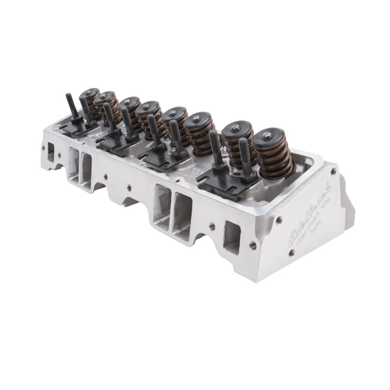 Edelbrock 60895 Cylinder Head SBC Performer RPM 64cc Straight Spark Plug for
