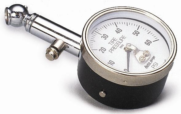 AutoMeter 2343 60 PSI Peak/Hold Mechanical Tire Pressure Gauge