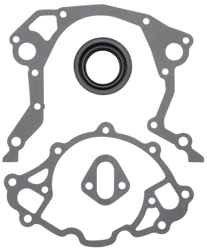 Edelbrock 6991 Timing Cover Gasket And Oil Seal Kit for Small Block Ford