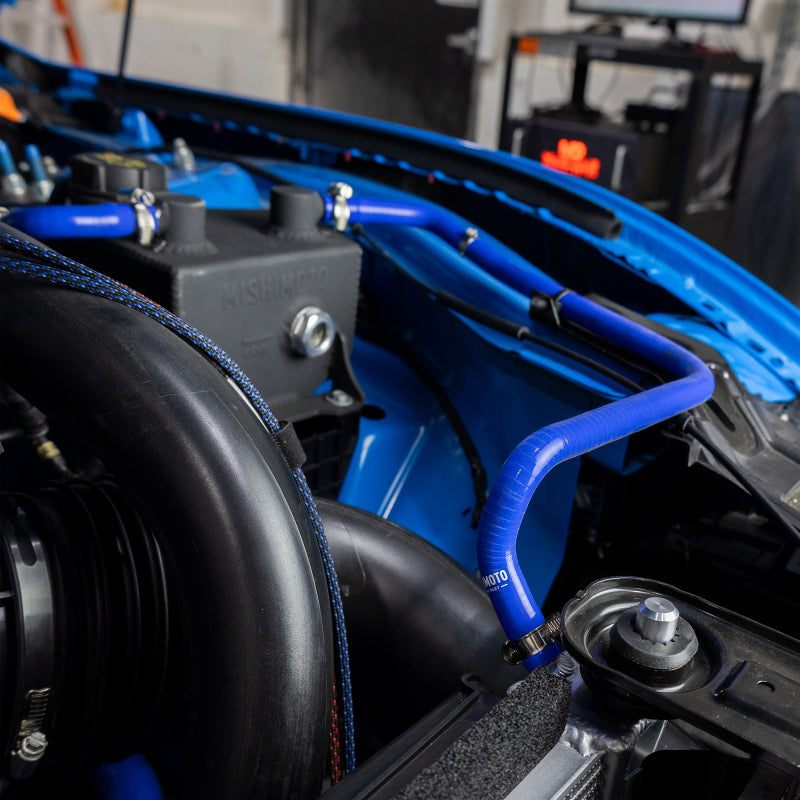 Mishimoto 2024+ Ford Mustang 2.3L Silicone Coolant Hose Kit - Red - #MMHOSE-MUS4-24RD