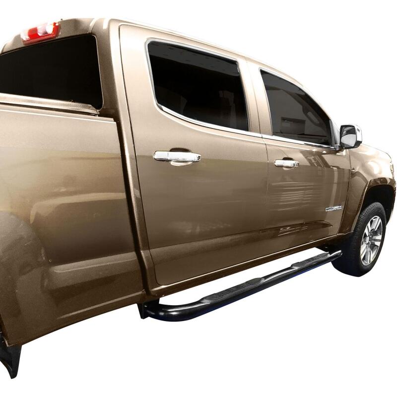 Westin 23-4005 E-Series 3 Nerf Bars for 2015-2022 Colorado/Canyon Extended Cab Black