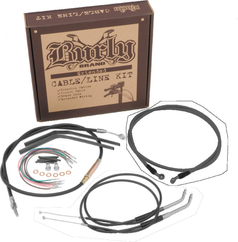 Burly Brand B30-1019 Control Kit 18 in Gorilla for 2000-2006 Harley-Davidson Softail