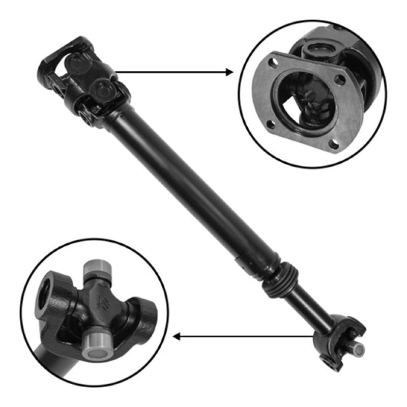 Yukon Gear & Axle ZDS9106 USA Standard Driveshaft for 00-02 Dodge Ram 2500/3500 Front