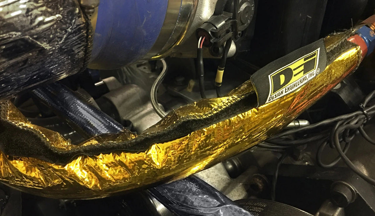 DEI Heat Shroud 1/2in to 1-1/4in I.D. x 3ft - Gold