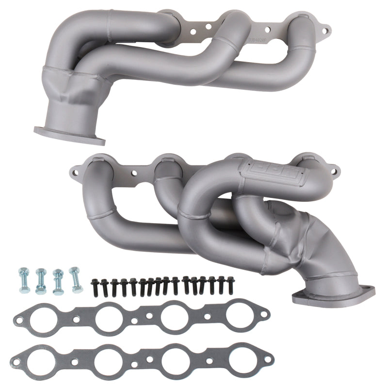 BBK Performance 4020 Shorty Headers 1-3/4 Titanium Ceramic for 2010-2015 Chevrolet Camaro SS 6.2L