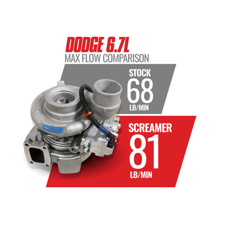 BD Diesel 5mm Compressor 70mm Turbine Screamer Turbo 1045771