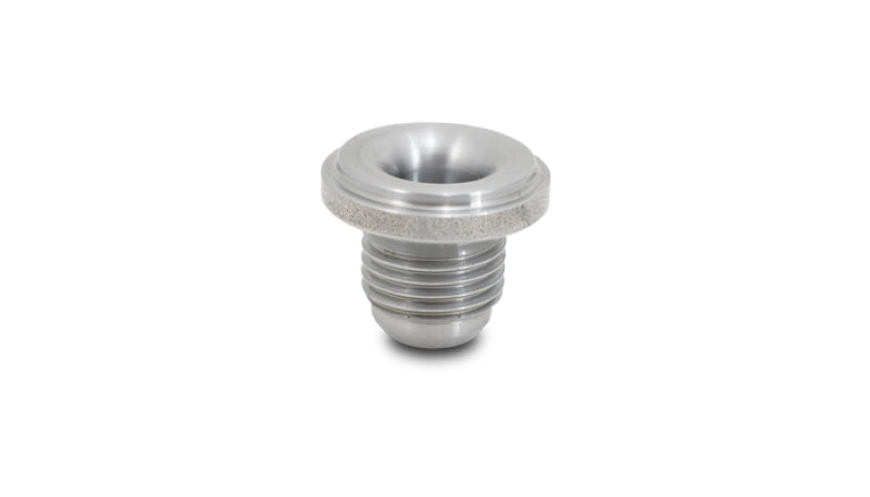 Vibrant -4 AN Male Weld Bung (3/4in Flange OD) - Mild Steel